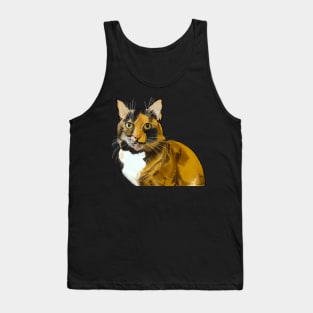 Tortoiseshell Cat Tank Top